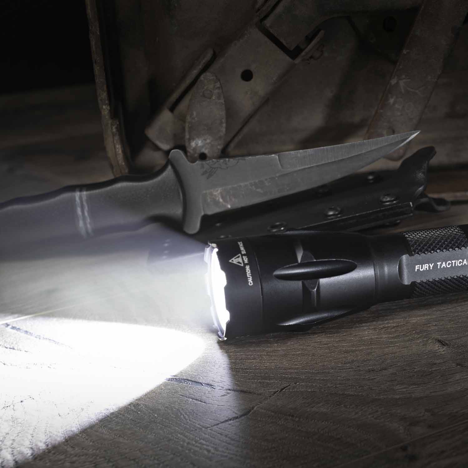 SureFire Fury DFT Dual-Fuel Tactical LED Flashlight