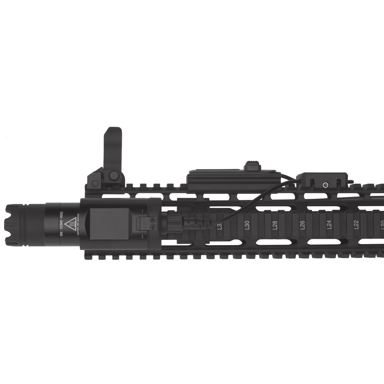 Nightstick Weapon-Mounted Long Gun Light w/ Remote Switch