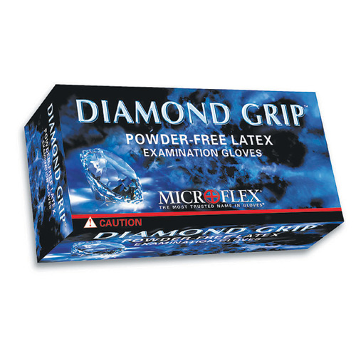 Microflex Medical Co Diamond Grip Latex Medical Gloves (100