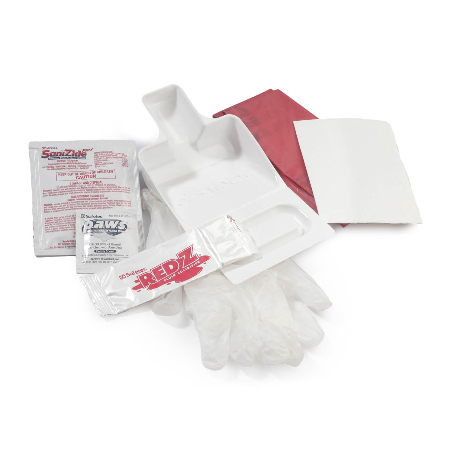 Safetec EZ-Cleans Plus Spill Kit
