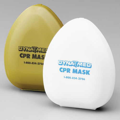 Dyna Med CPR Mask with O2 Inlet