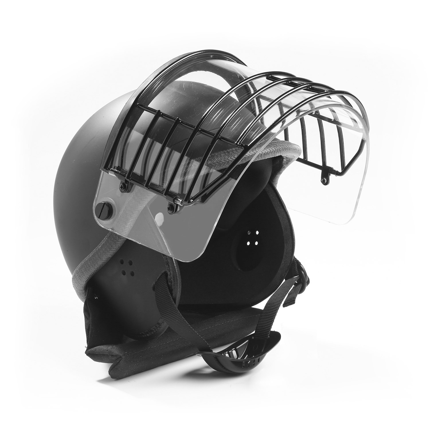 Premier Crown 906C Riot Duty Helmet with Steel Grid