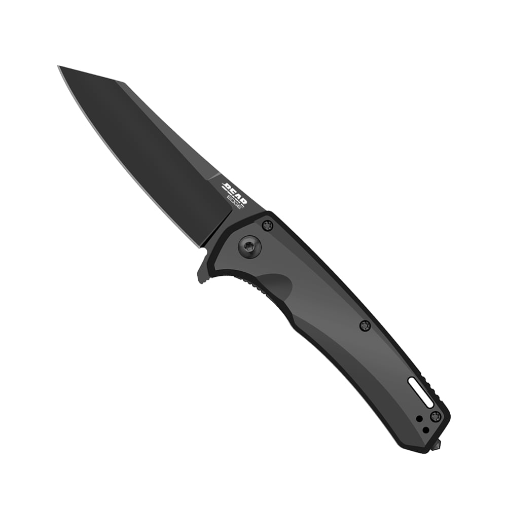 Bear Edge 61127 4.5" Assisted Opening Sideliner Flipper Knif