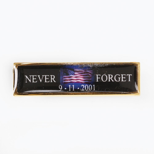 Blackinton 9-11 Commendation Blk Flag Never Forget