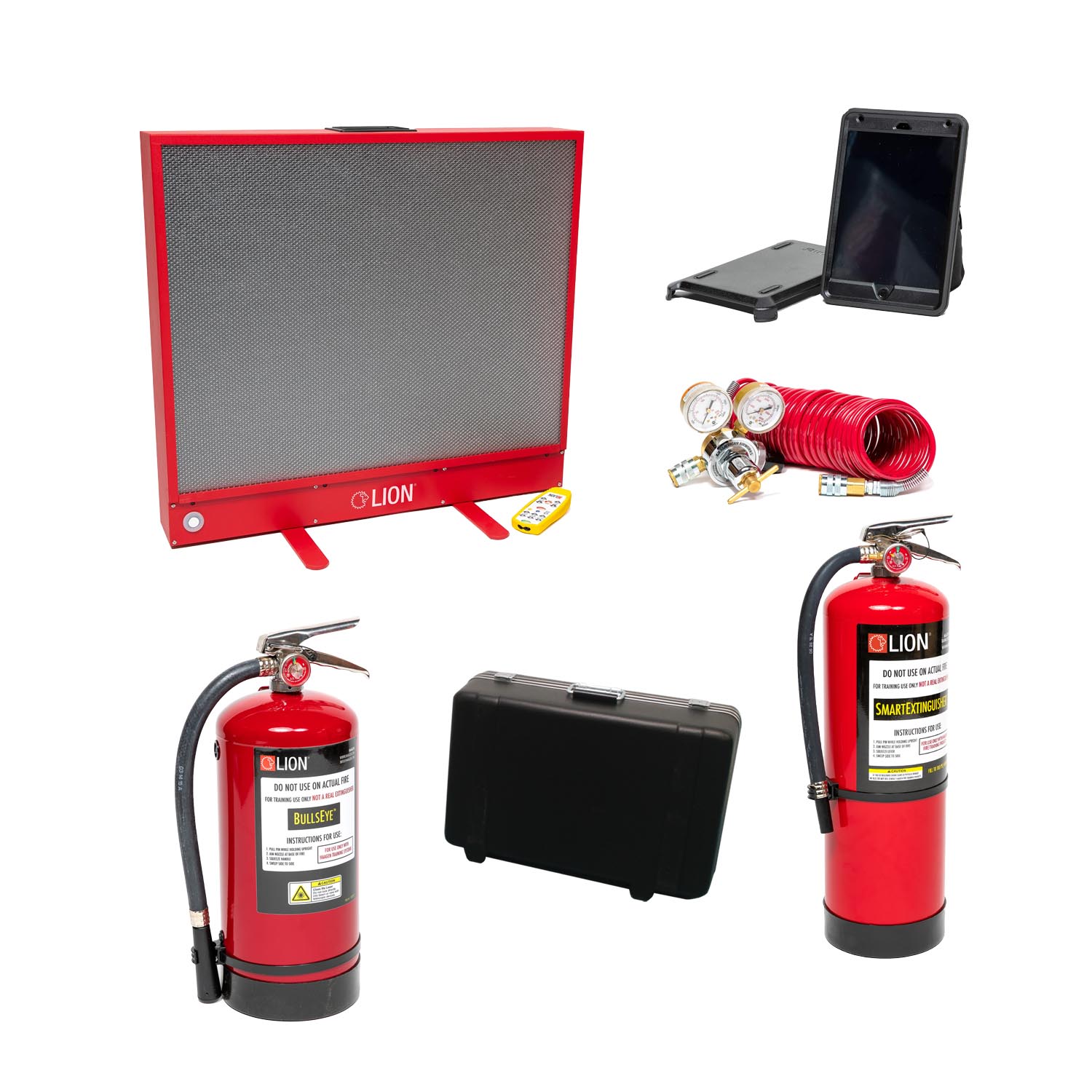 LION BullsEye Digital Fire Extinguisher Training System - Ba