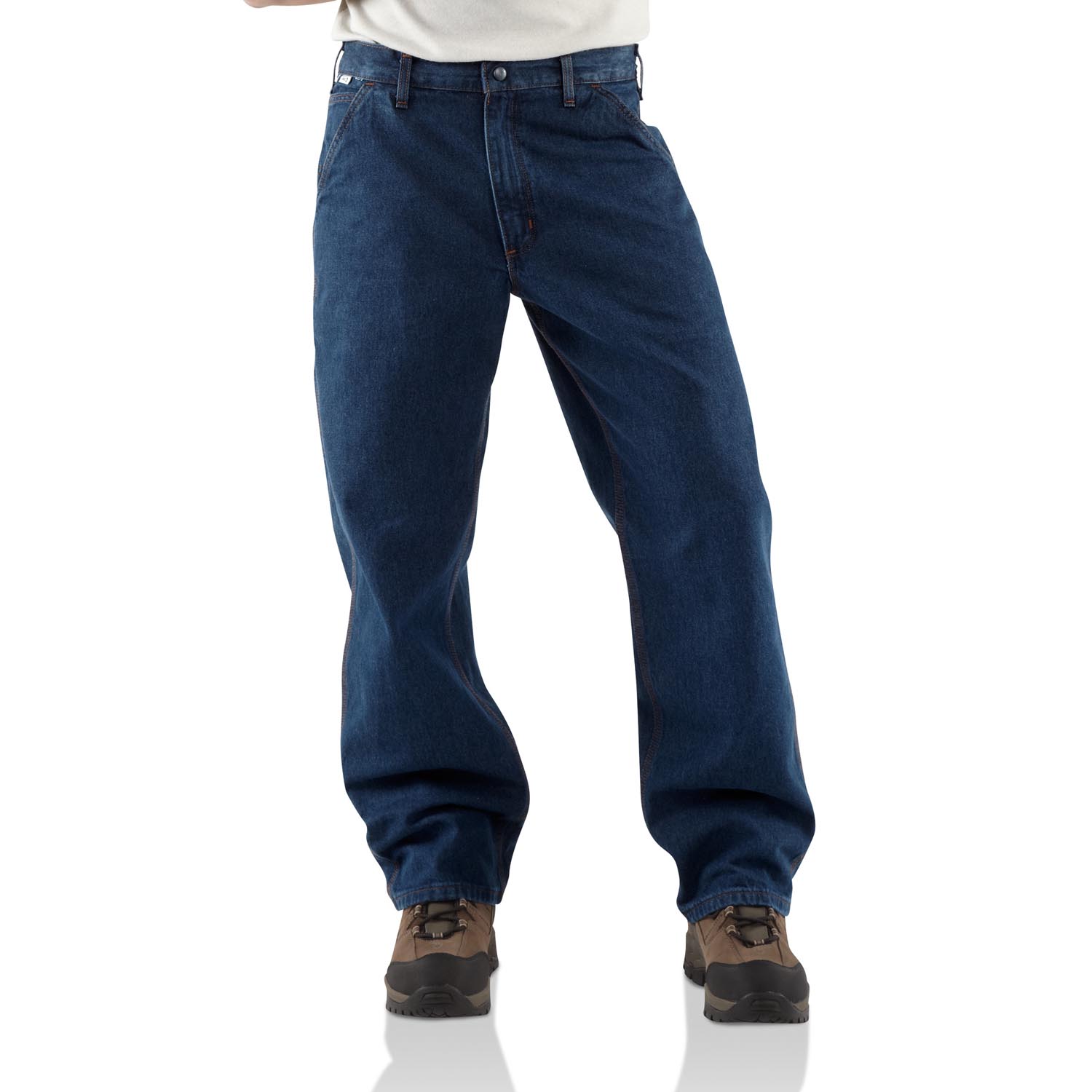 Carhartt Men's Flame Resistant Denim Dungaree