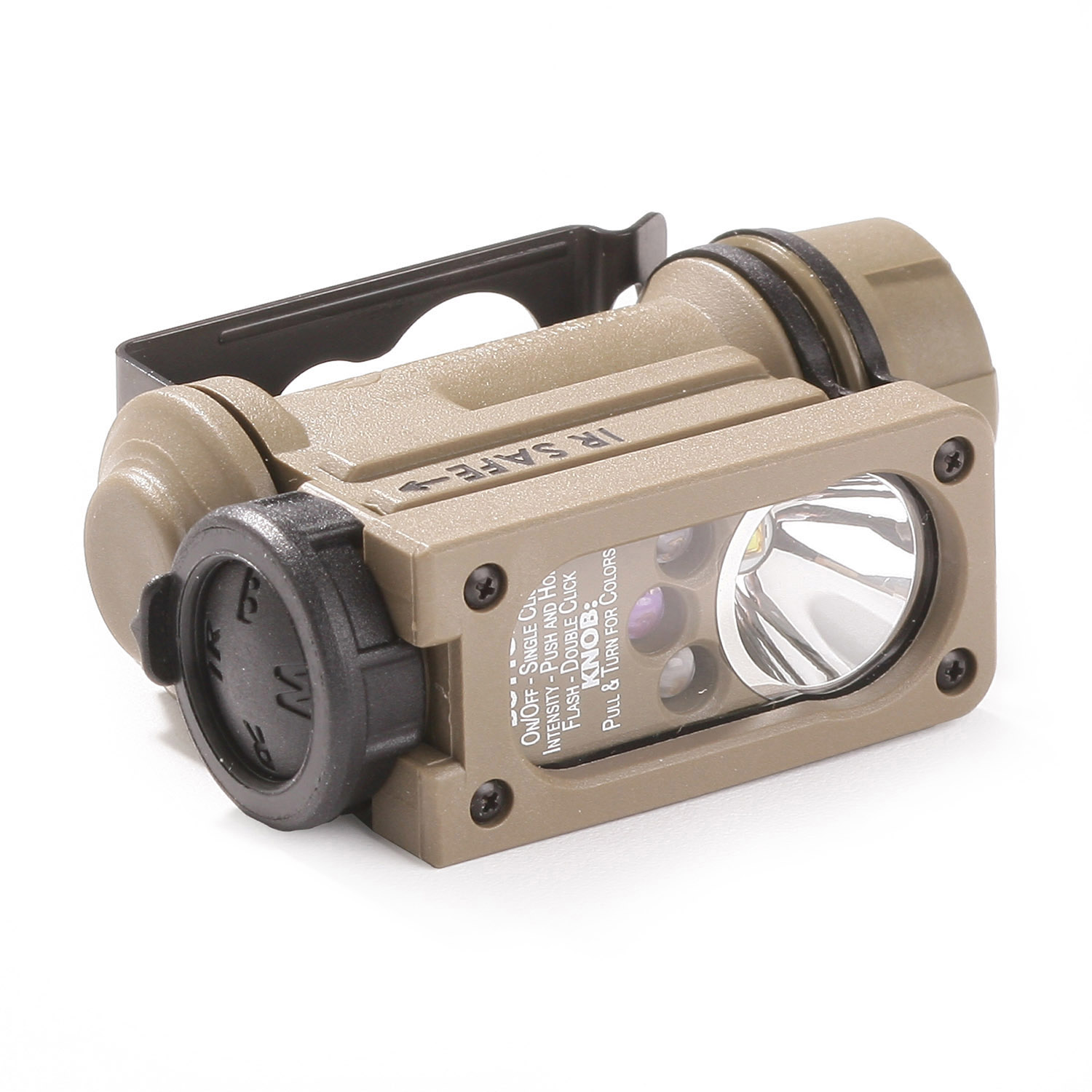 Streamlight Sidewinder Compact II Military Model with Helmet