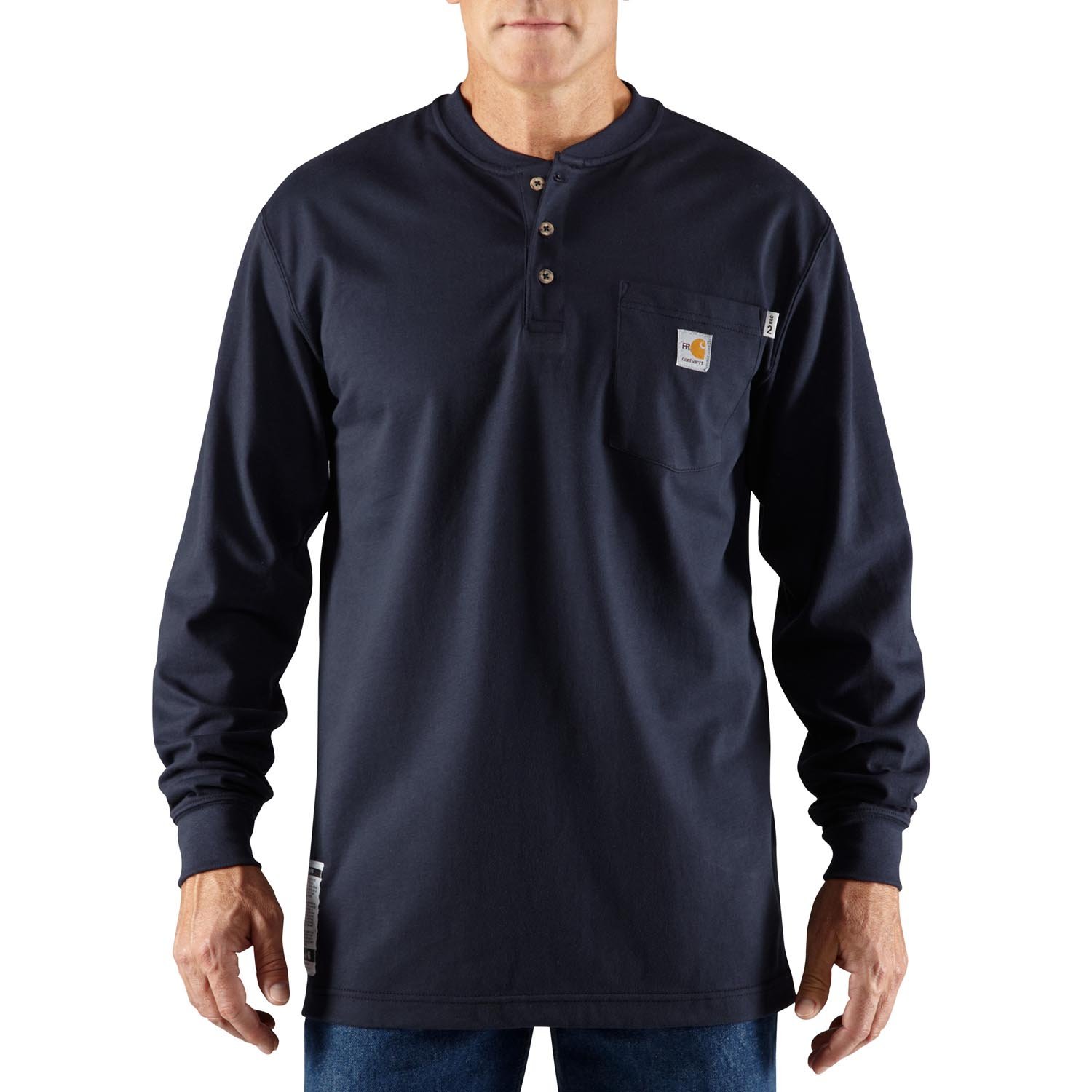 Carhartt Flame Resistant Force Long Sleeve Henley