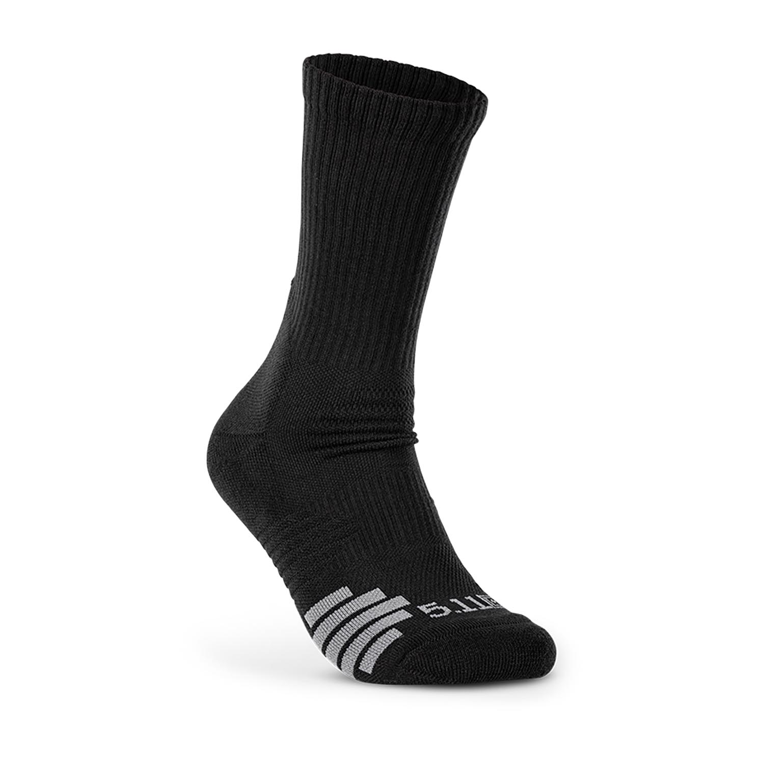 5.11 Tactical Duty Ready Plus Crew Socks, 3 pack