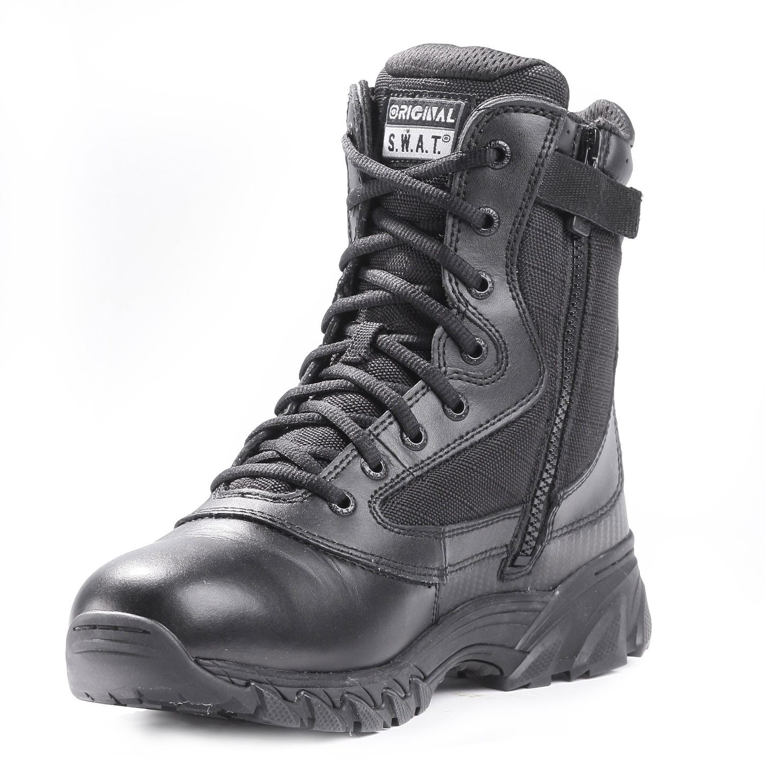 Original S.W.A.T. Chase 9" Side Zip Boot (Black)
