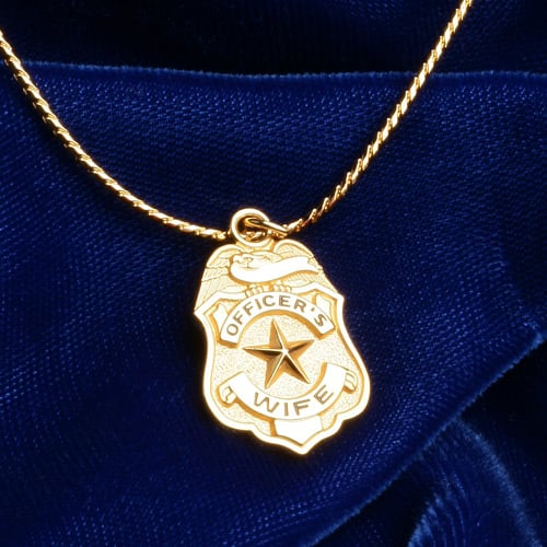 Blackinton Goldplated Officer's Wife Necklace