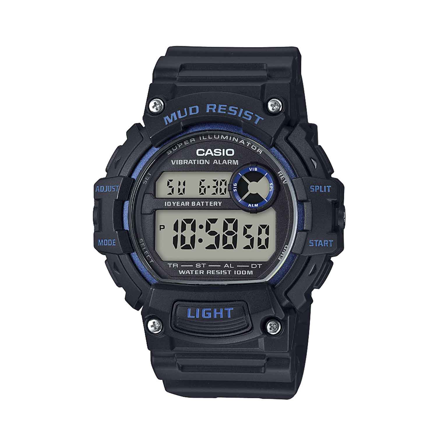 Casio Mud Resist Digital Watch - TRT-110H-2AVCF