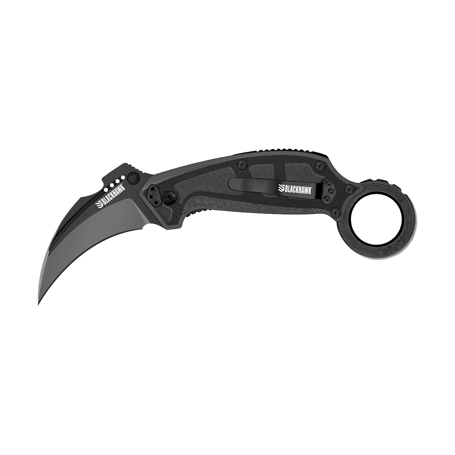 BLACKHAWK Garra lll Black Karambit Sideliner