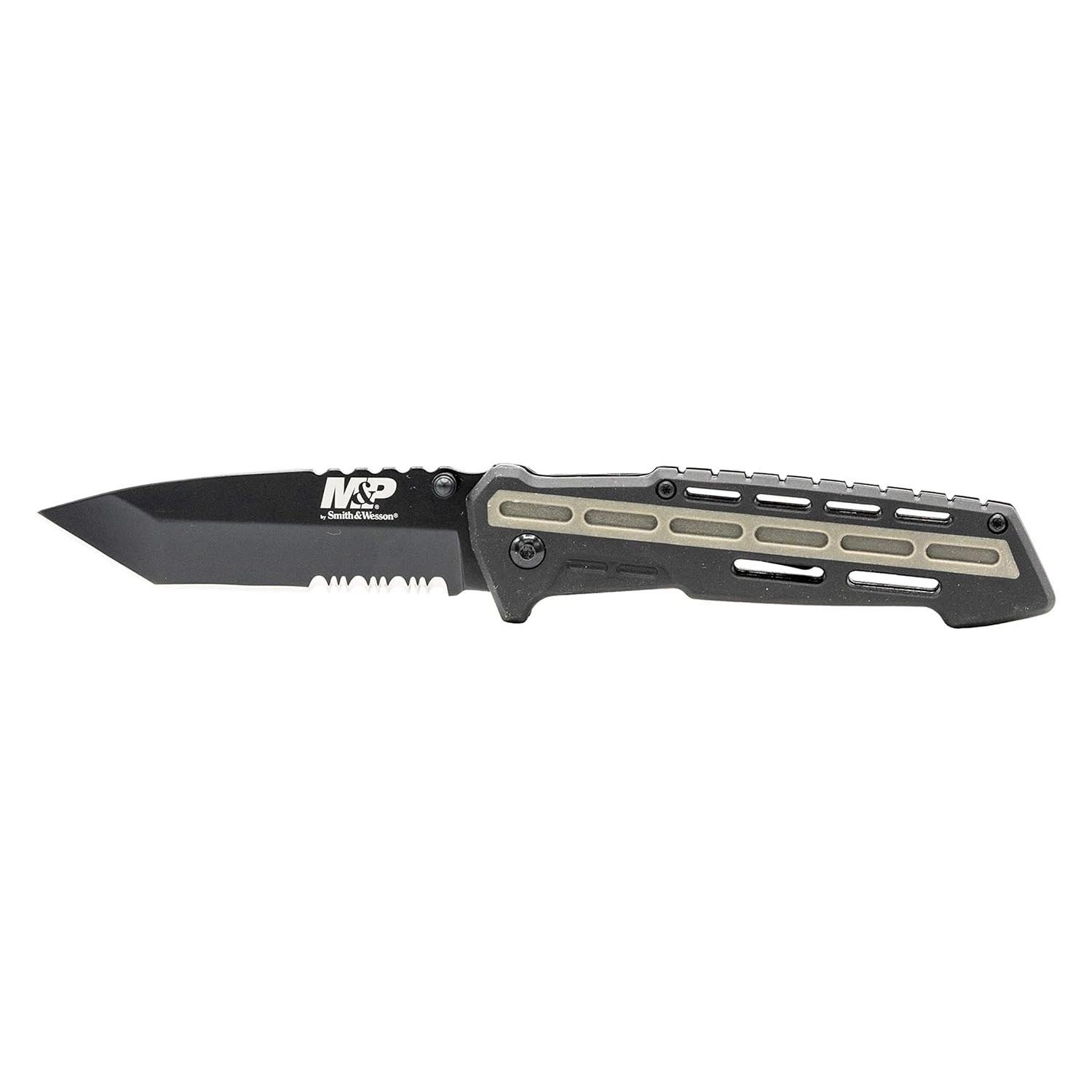 Smith & Wesson AR Overmold Tanto Folding Knife