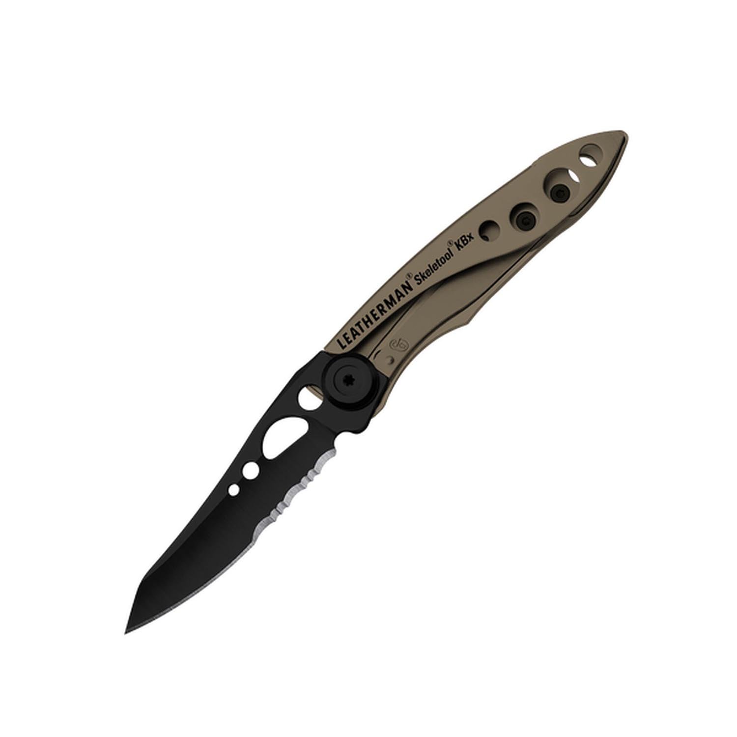 Leatherman Skeletool KBx Knife, Coyote Tan