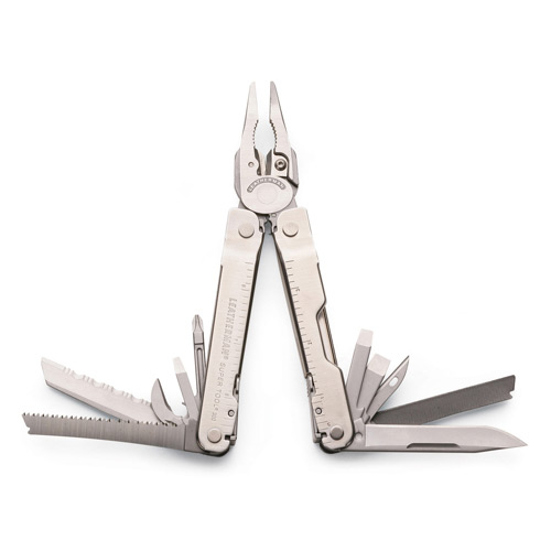 Leatherman Tools Super Tool 300 Stainless with Universal She