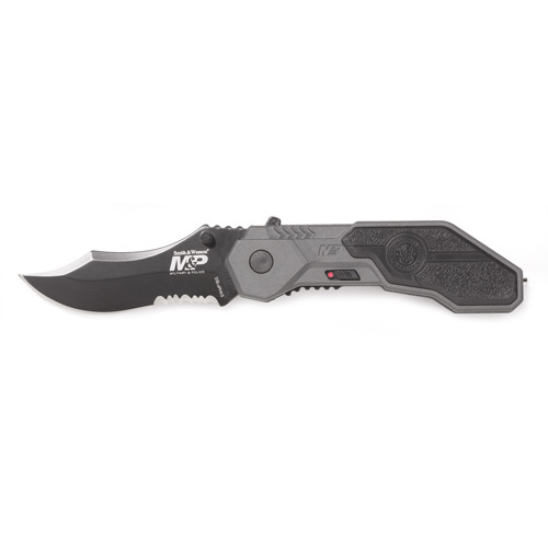 SMITH & WESSON M  P SCOOP BACK COMBO KNIFE
