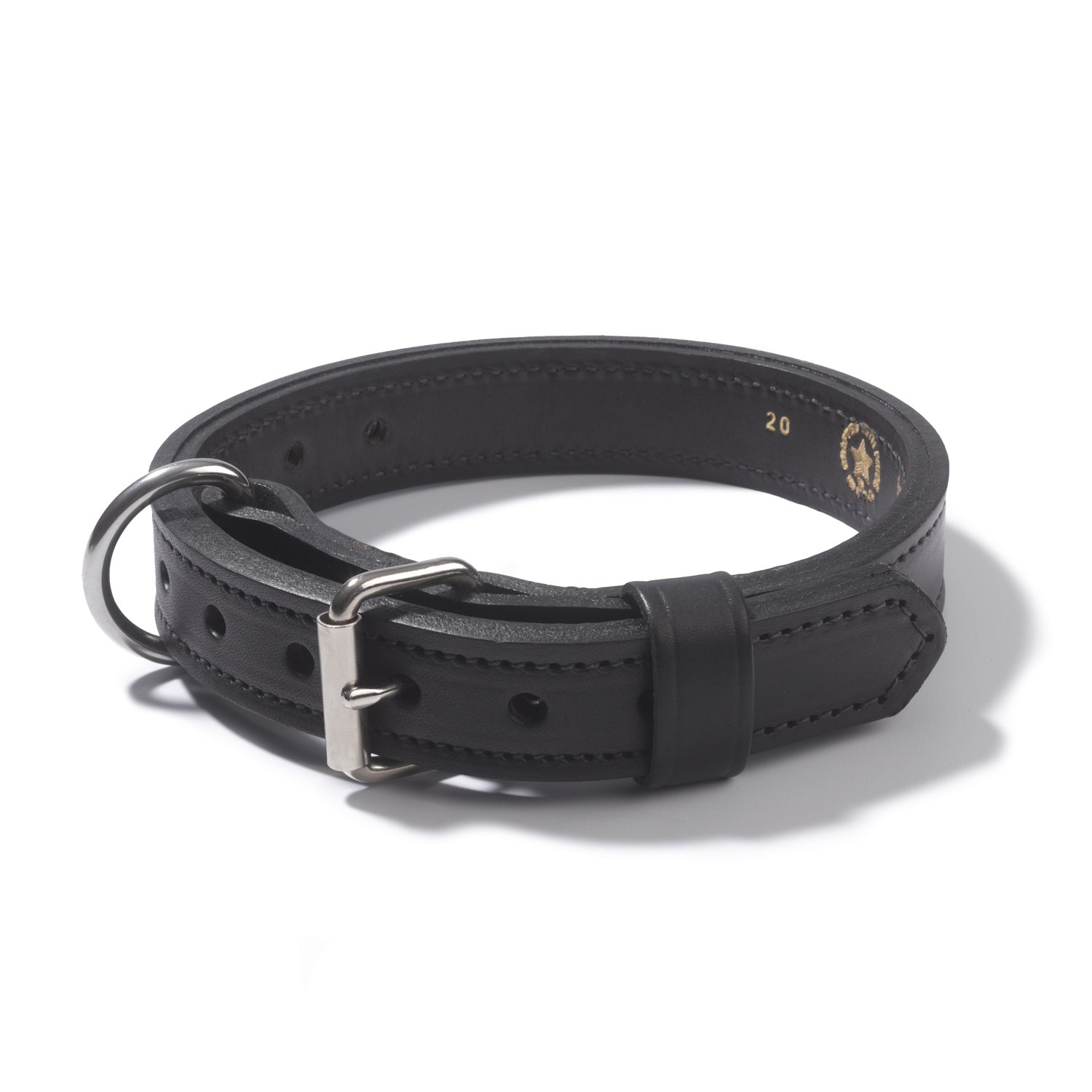 Boston Leather 1-1/4" K9 Agitation Collar