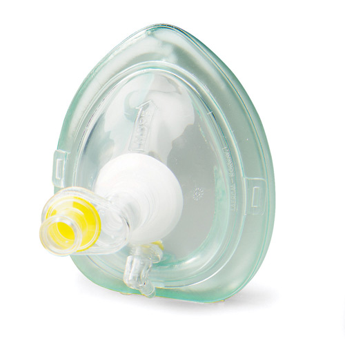 Dyna Med CPR Mask with O2 Inlet