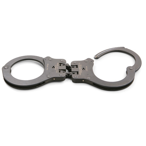 Peerless Model 802C - Hinged Handcuff - Black Finish