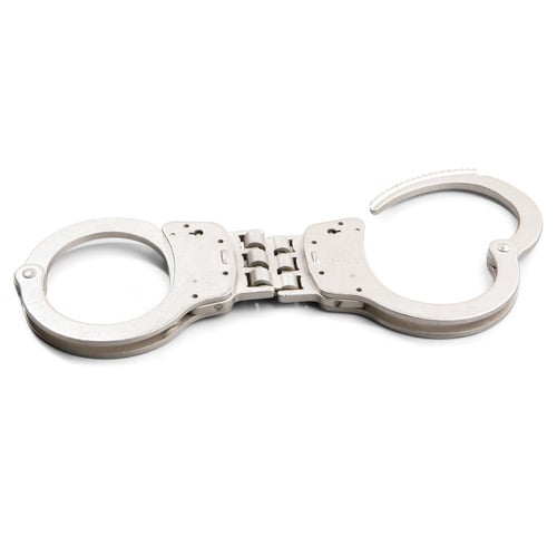 Smith & Wesson Push Pin Double Lock Hinged Handcuffs