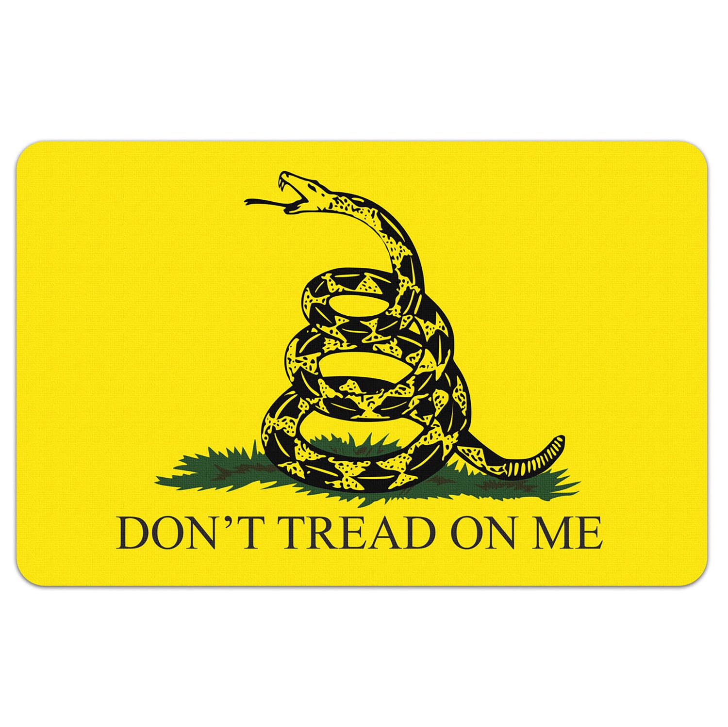 TekMat Gun Gadsden Flag Cleaning Mat 17"