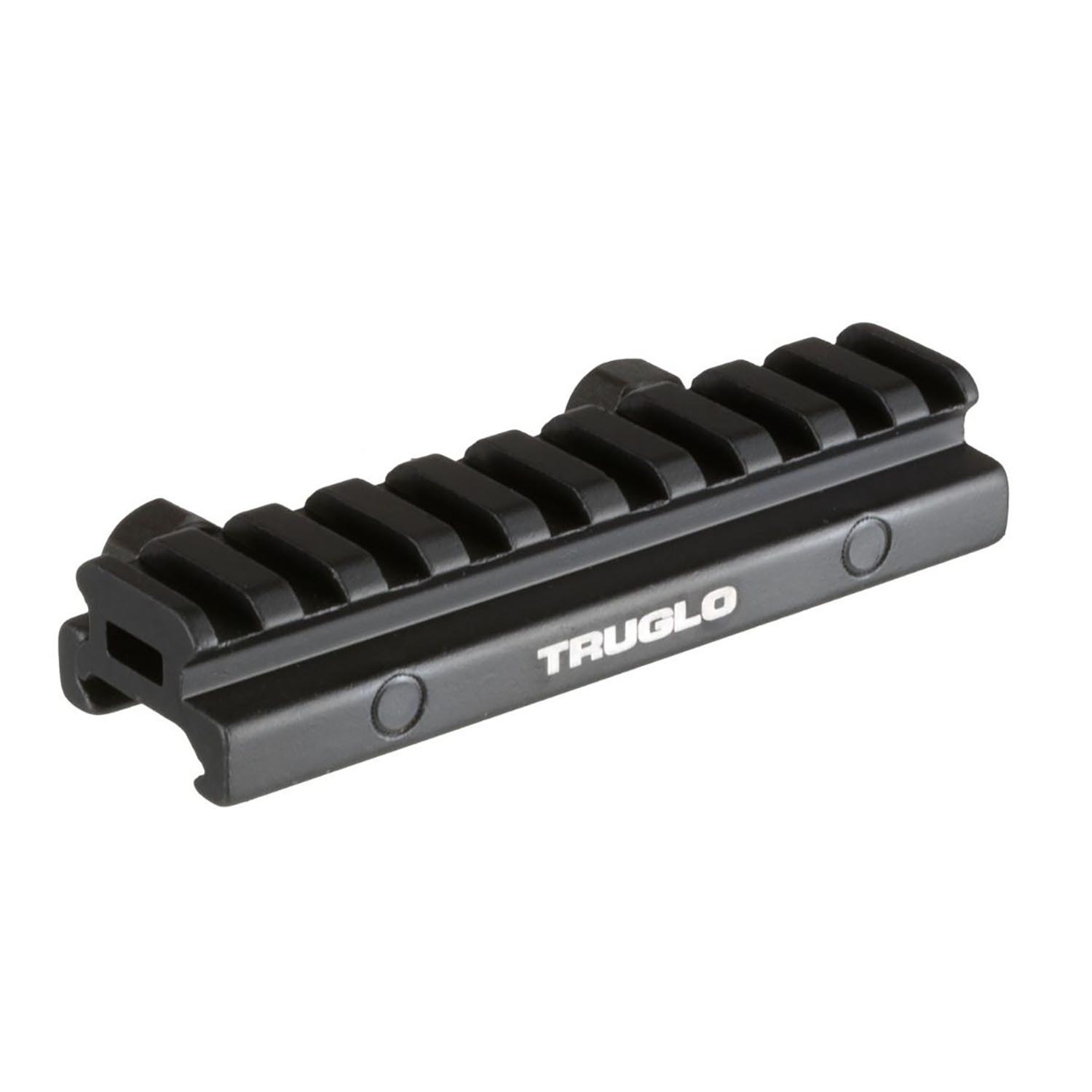 Tru Glo Picatinny One-Piece Riser Mount 3/4" x 4"