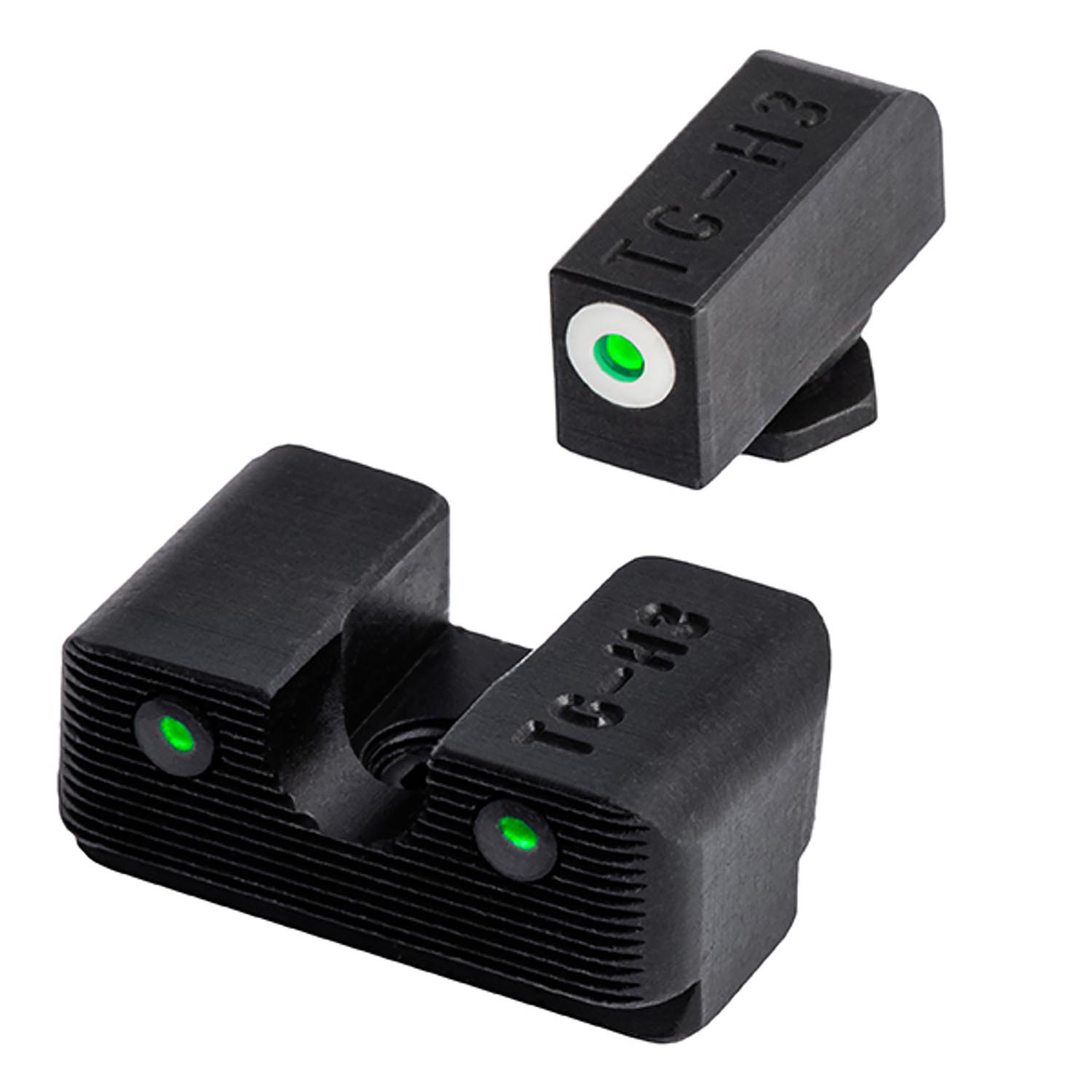 TruGlo Tritium Pro Glock Low Set White