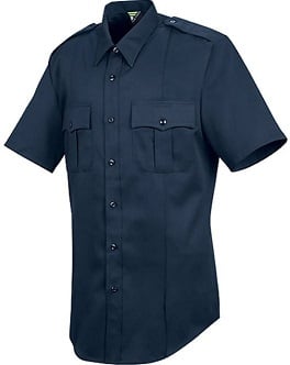 Southeastern Shirt Men's Short Sleeve Poplin Police Shirt Wi