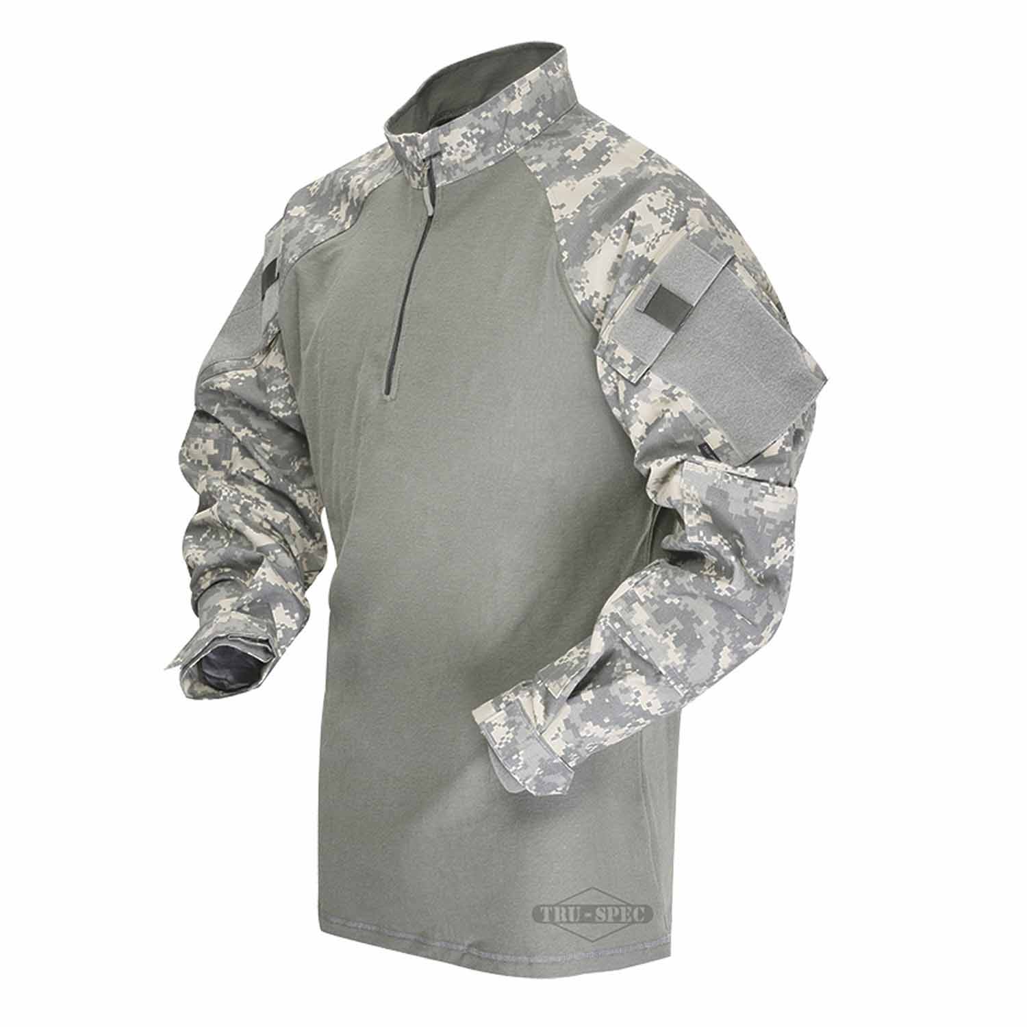 Tru-Spec Quarter Zip Combat Shirt 50/50 Cordura NYCO