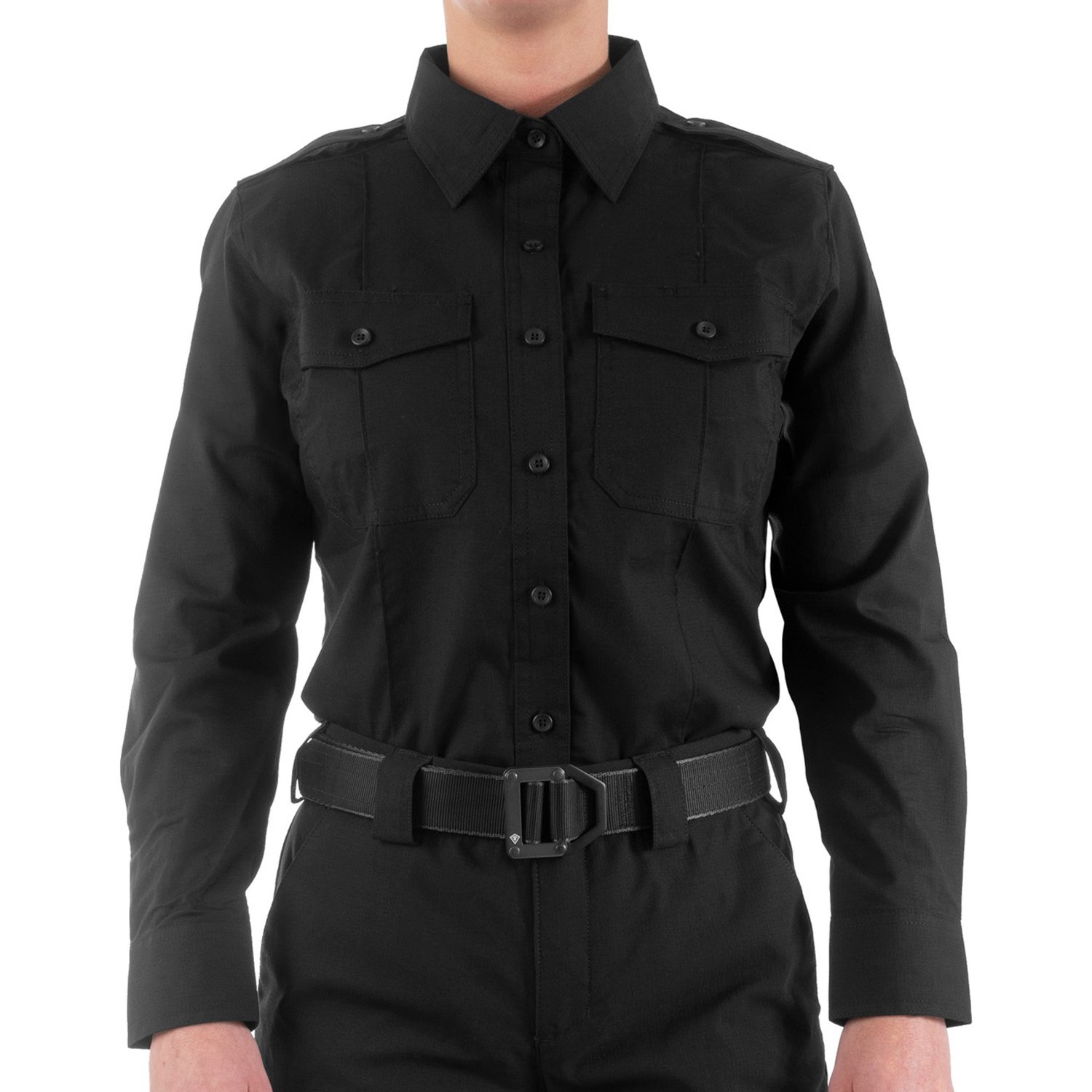 First Tactical Women's Long Sleeve Pro Duty Uniform Shirt