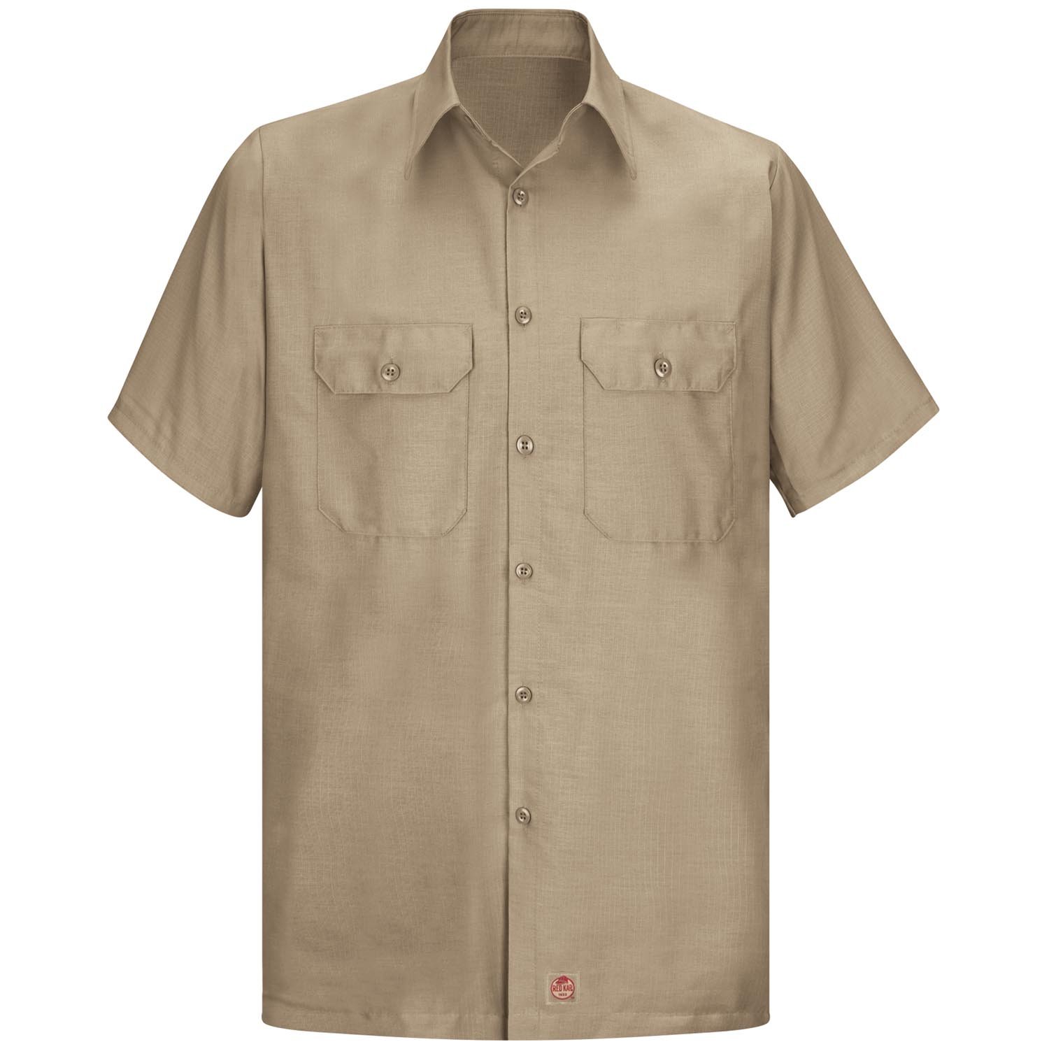 Red Kap Men's Ripstop Short Sleeve Shirt