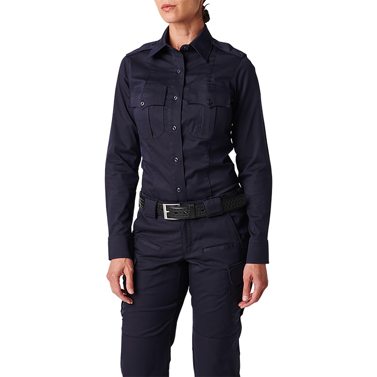 5.11 Women's Nypd Stryke Twill Long Sleeve Shirt