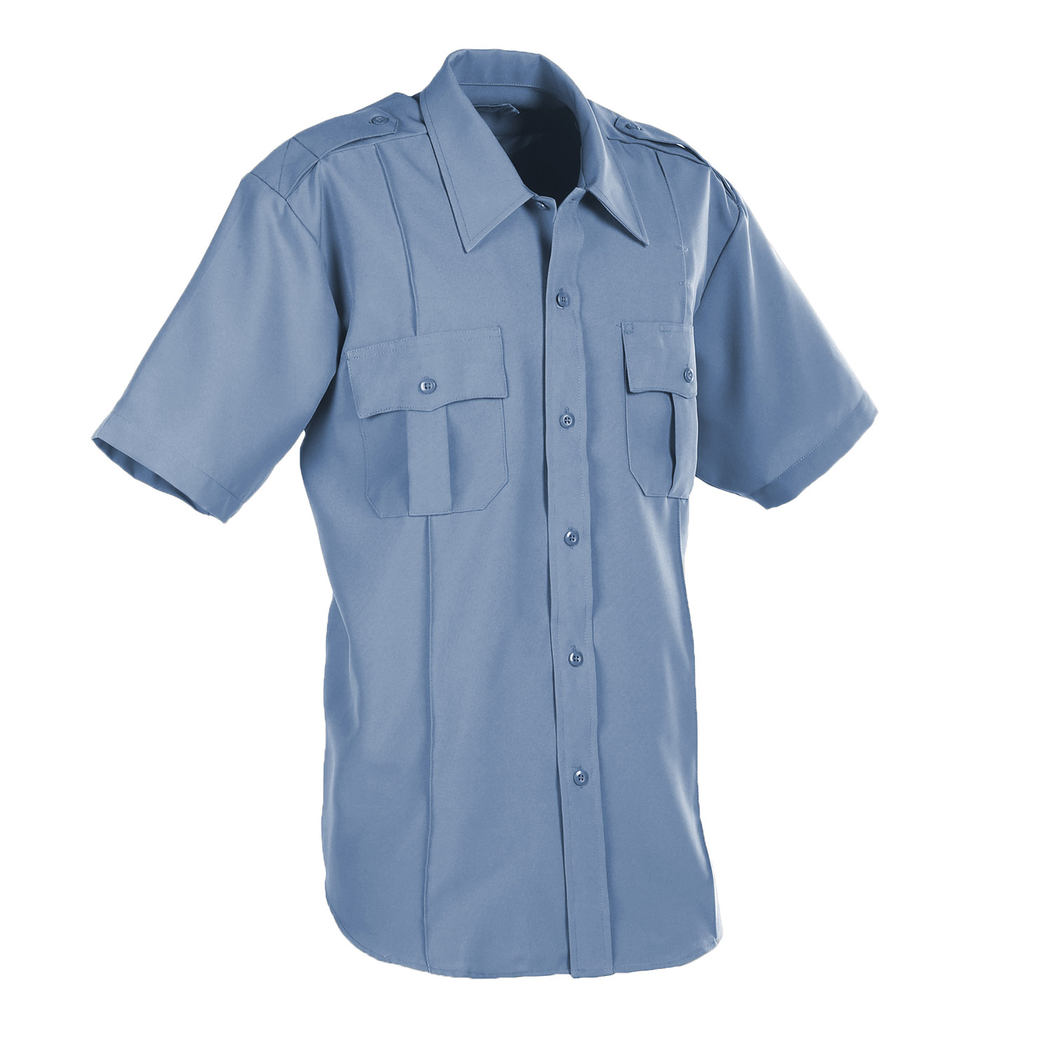 DUTYPRO SHORT SLEEVE POLYESTER SOLID MEN'S SHIRT