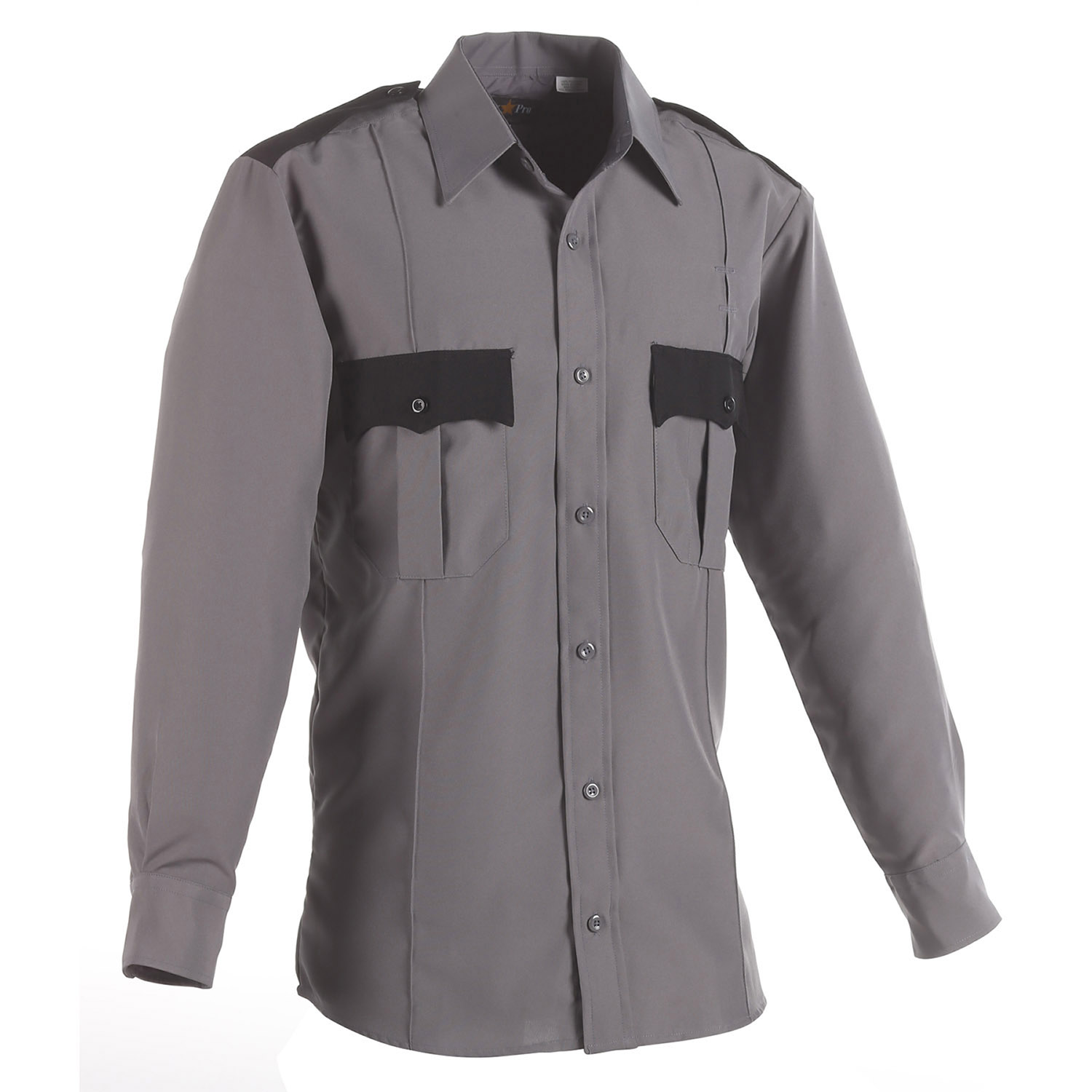 LawPro Polyester Two-Tone Long Sleeve Shirt