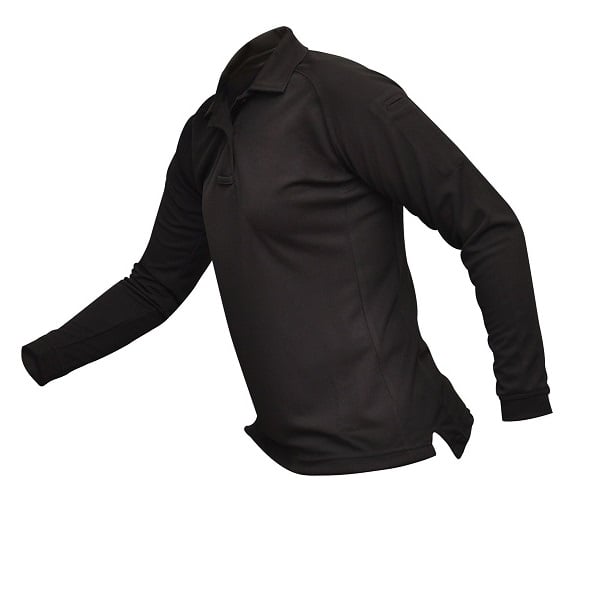 Vertx Women's Long Sleeve Action Polo with Coldblack