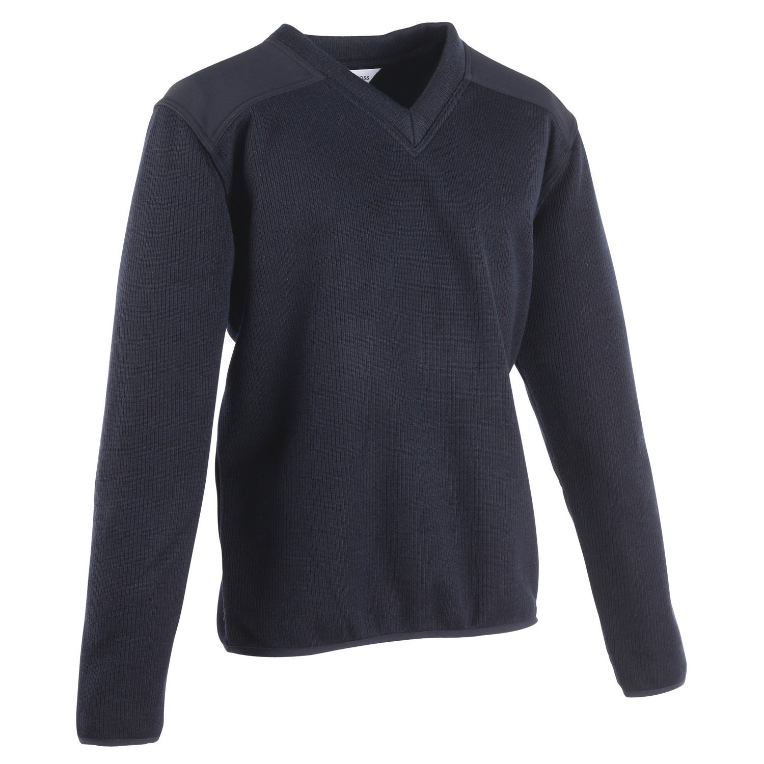 Flying Cross Fleece Lined Commando Sweater