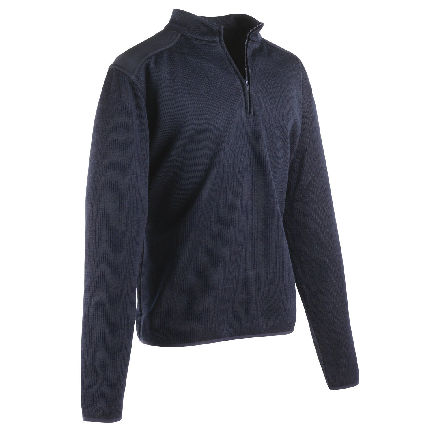 Flying Cross Fleece Lined Quarter Zip Commando Sweater