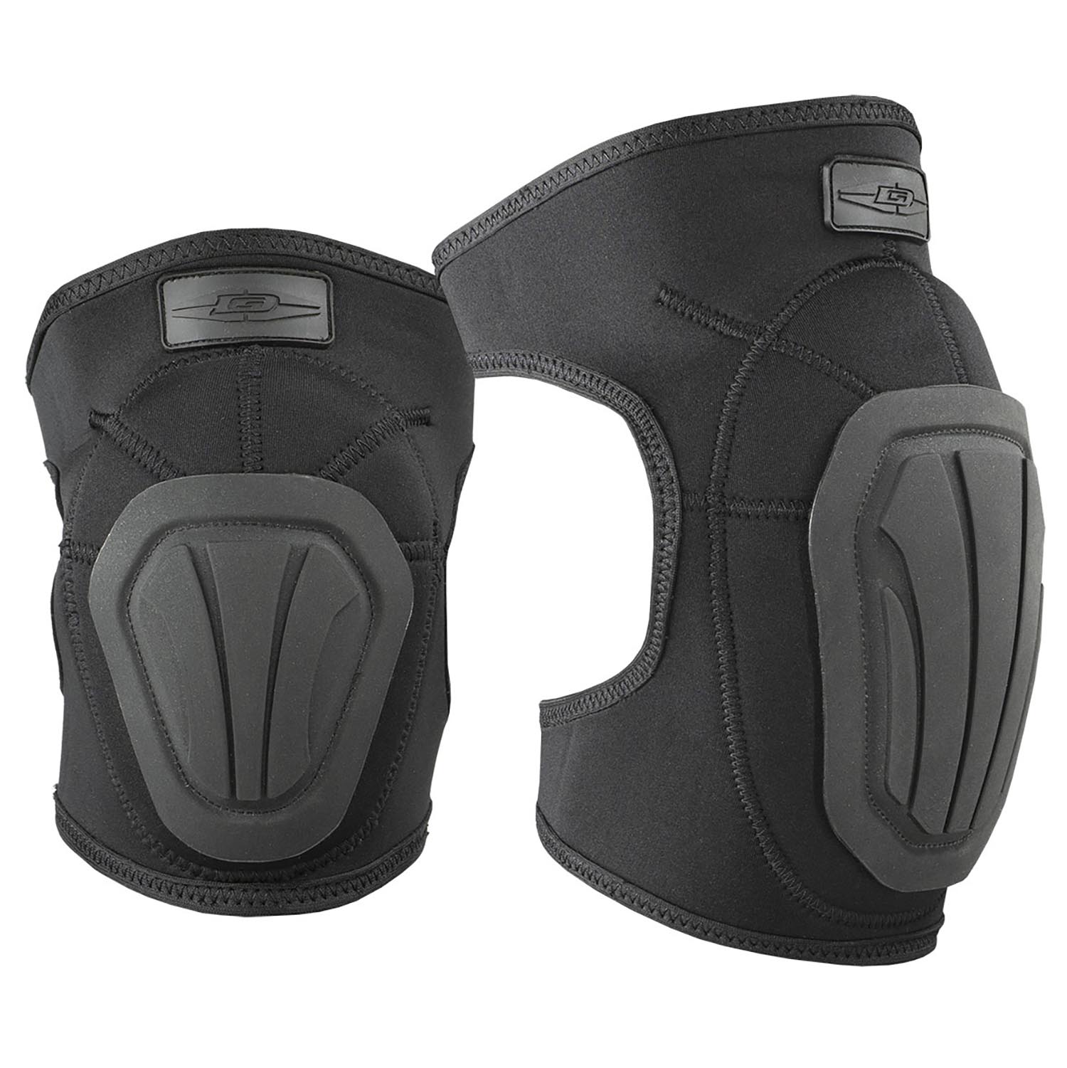 Damascus Imperial Neoprene Knee Pads with Reinforced Caps