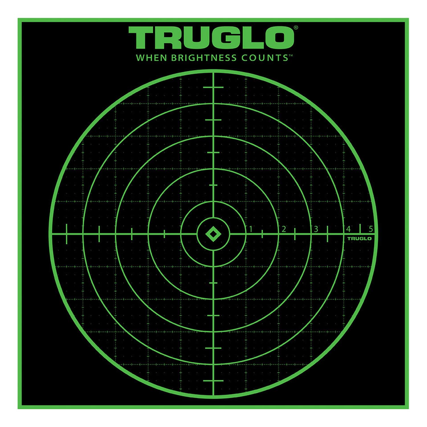 Tru Glo Target 100 Yard 12X12 Target 6 Pack