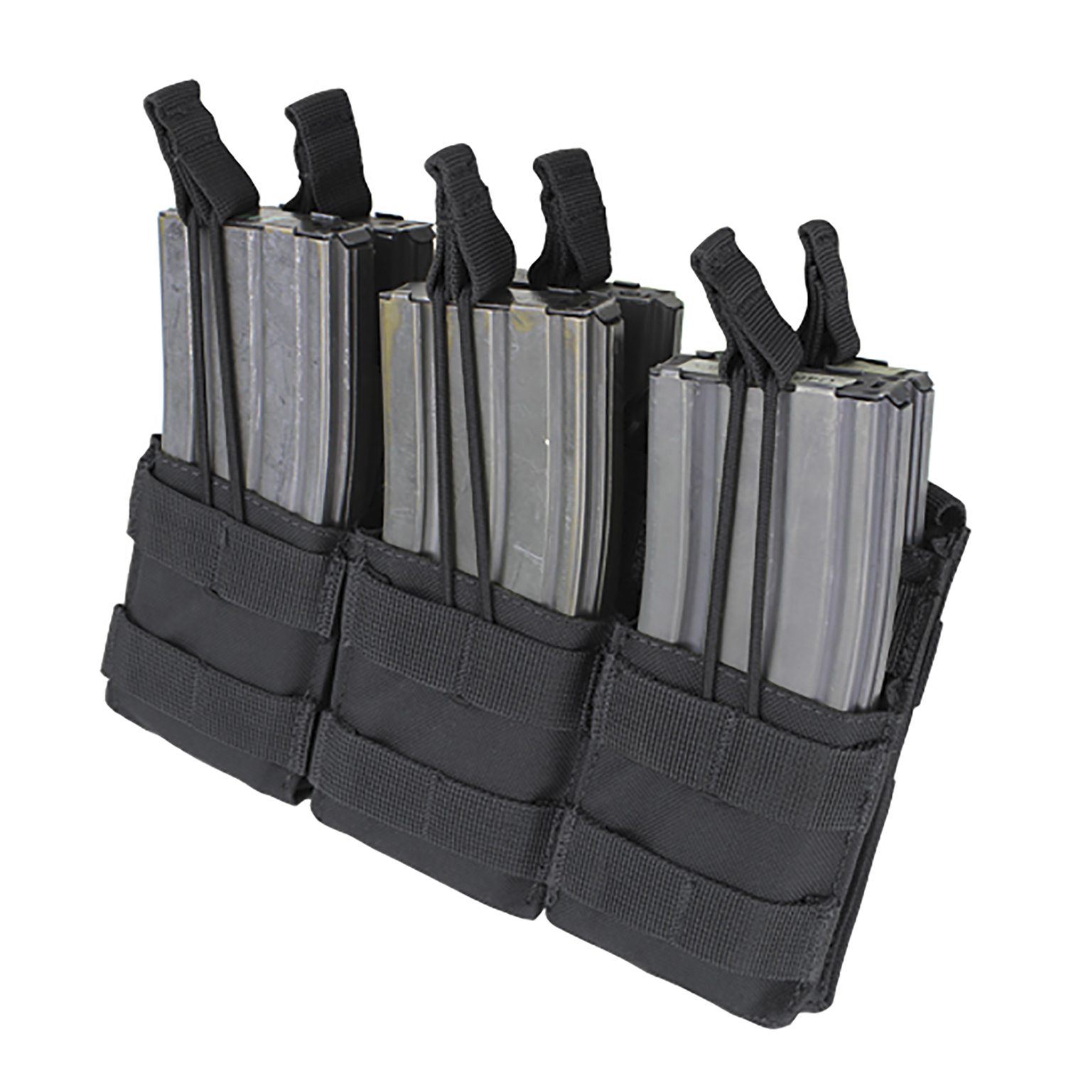 CONDOR TRIPLE STACKER OPEN TOP M4 MAG POUCH