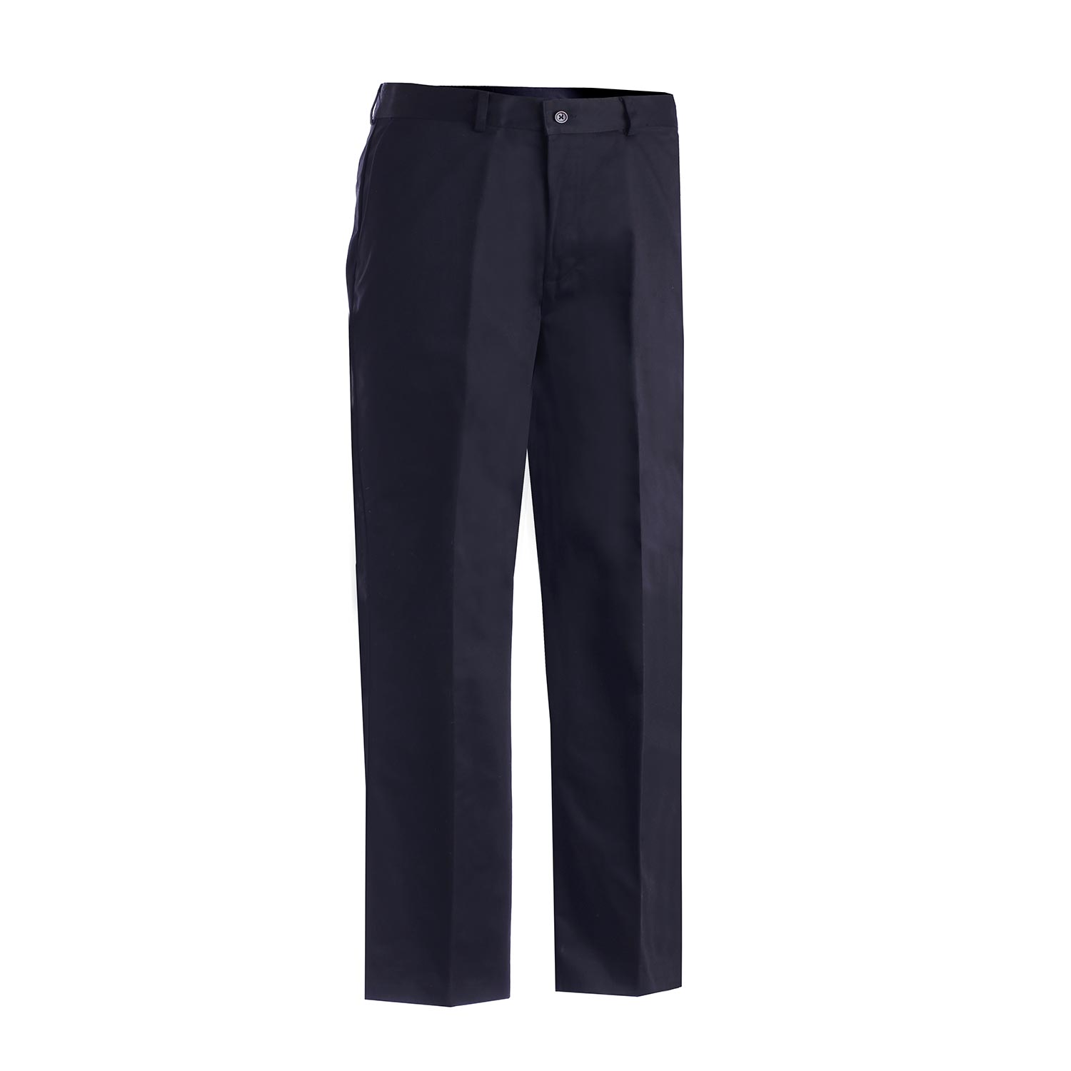 EDWARDS MENS POLY/COTTON FLAT FRONT TROUSERS