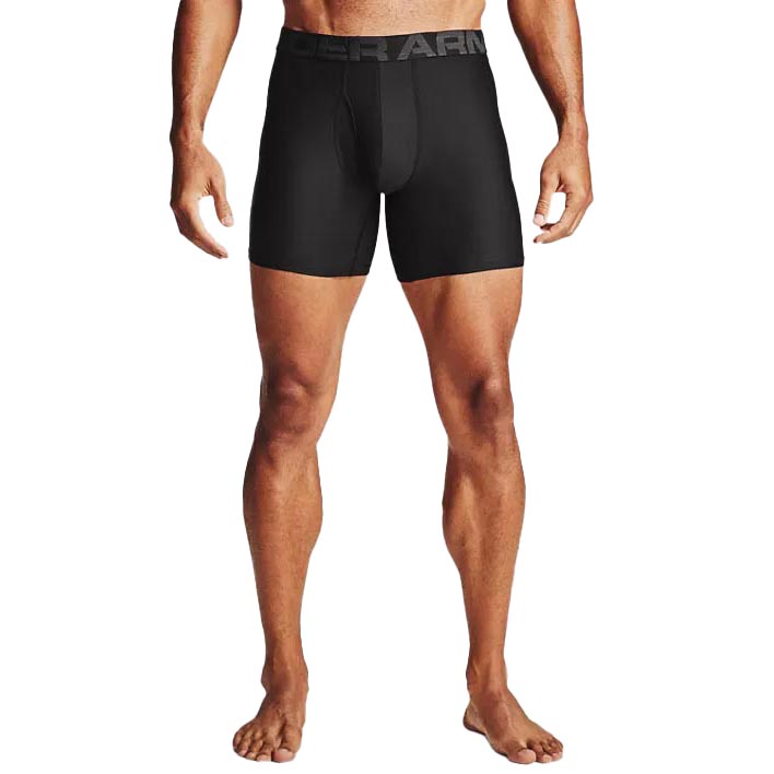 Under Armour Men's Tech 6" Boxerjock, 2 Pack