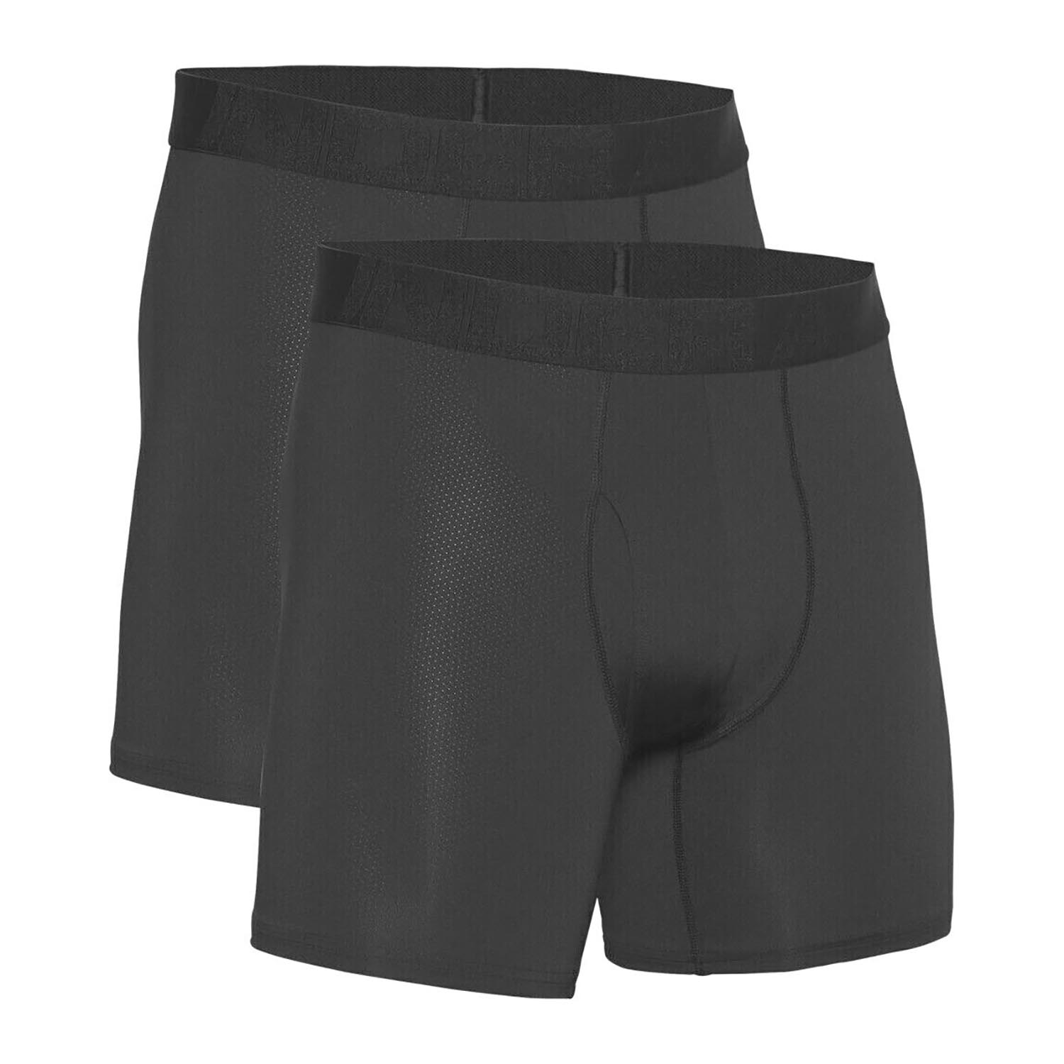 Under Armour Men's 9" Tech Mesh Boxerjock, 2 pack