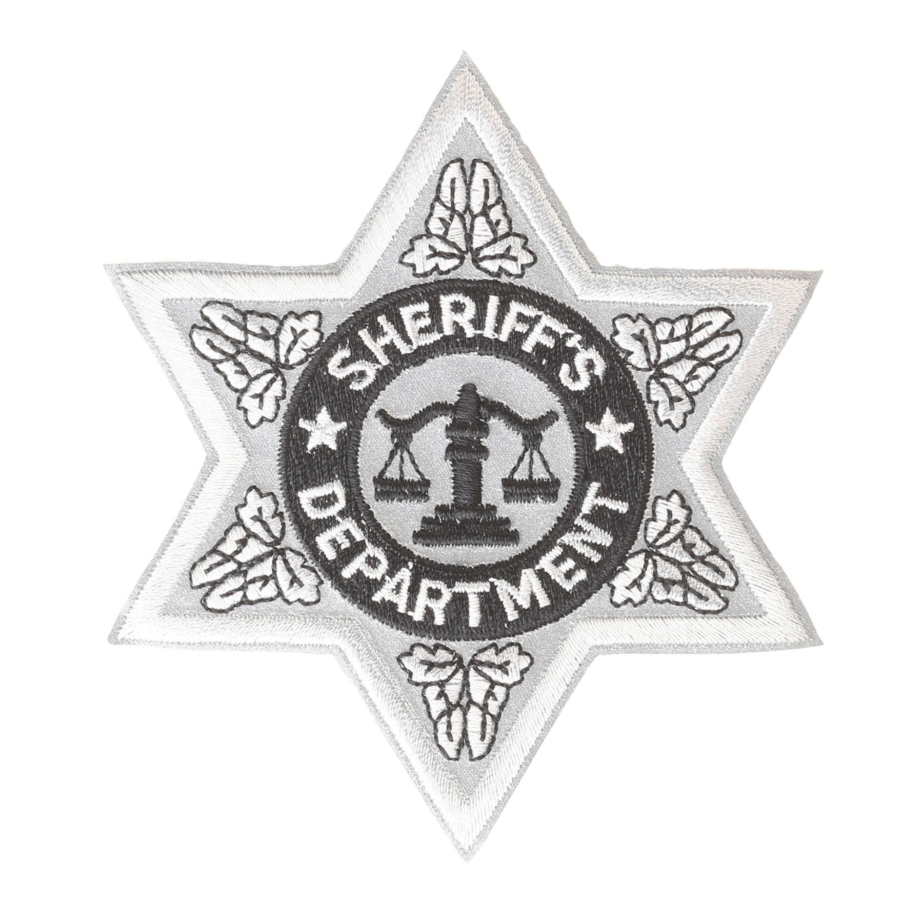 Hero's Pride Reflective Sheriff Star Chest Patch