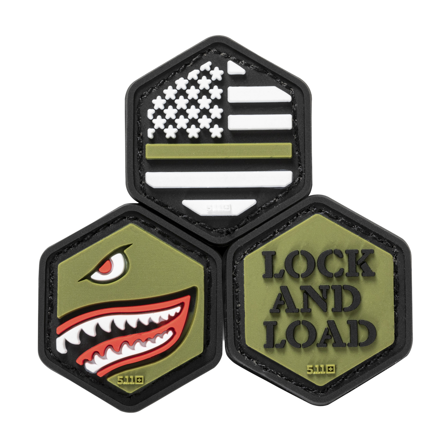 5.11 Hex Patch Armed Forces Set