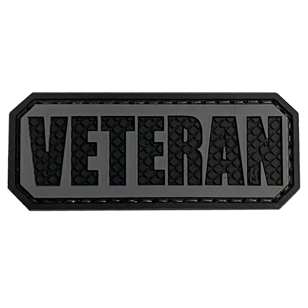 PFI Fashions Veteran PVC Morale Patch