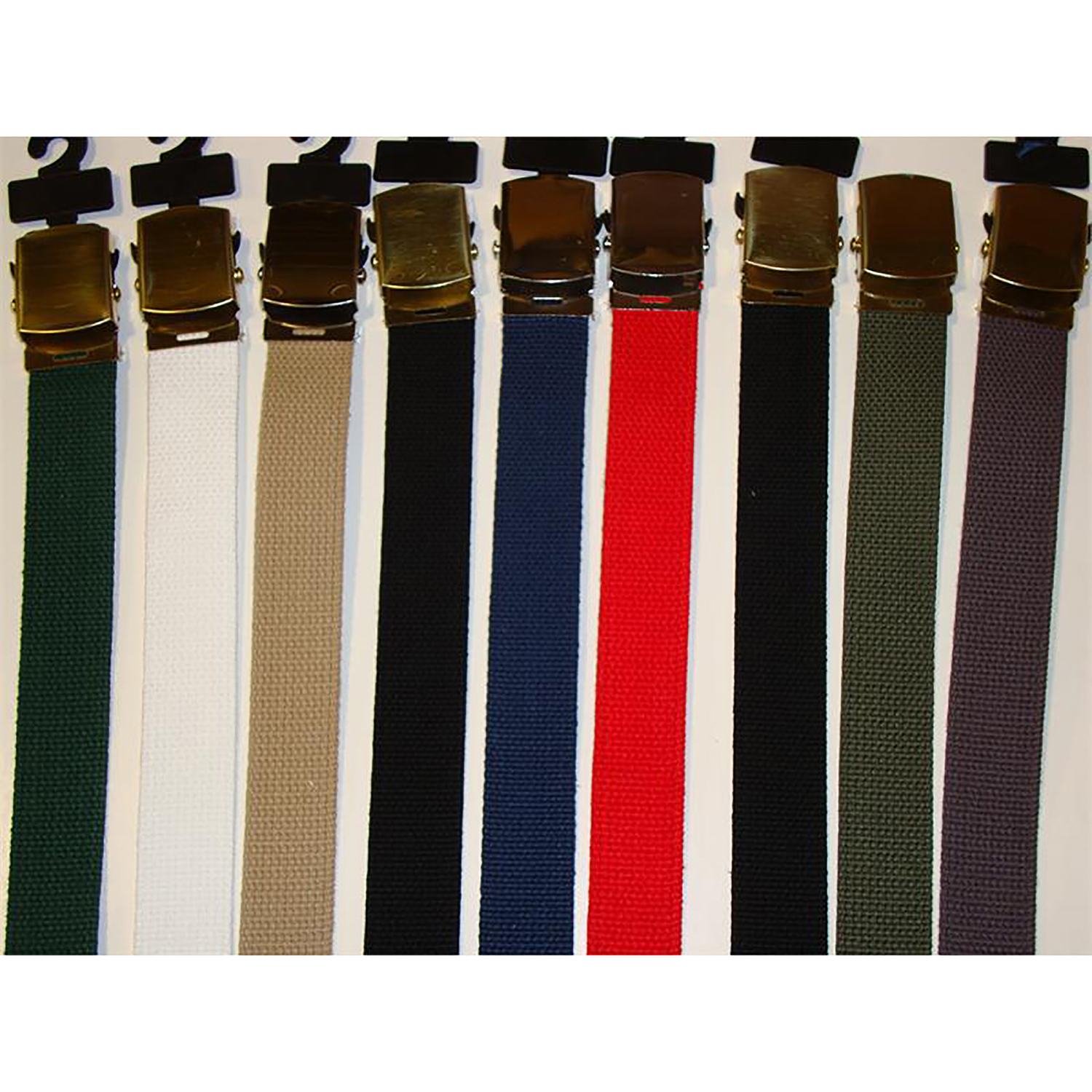 PM Canvas Web Belts