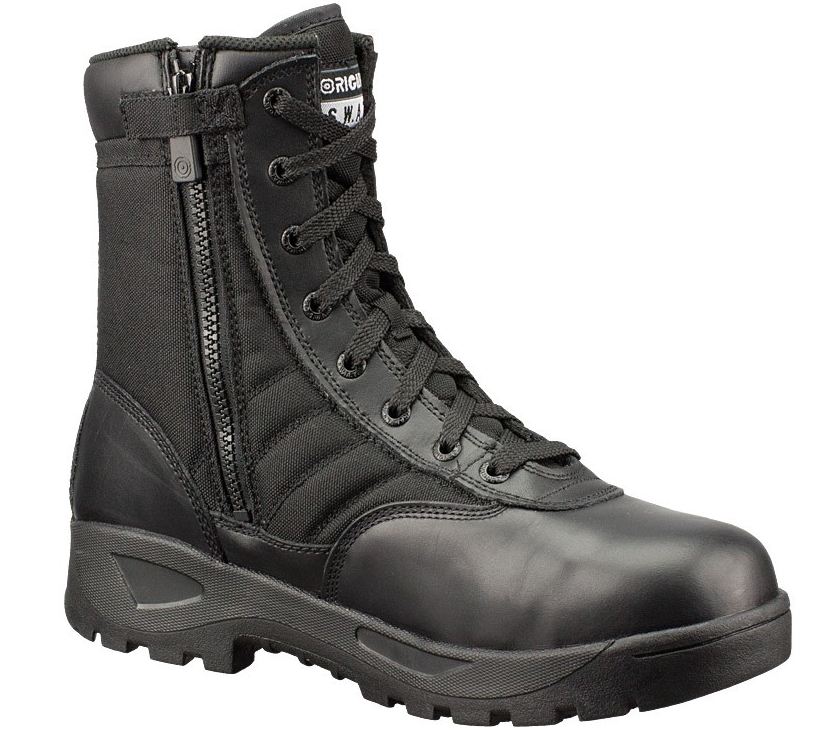 Original S.W.A.T. Classic 9" Side Zip Safety Plus Boots
