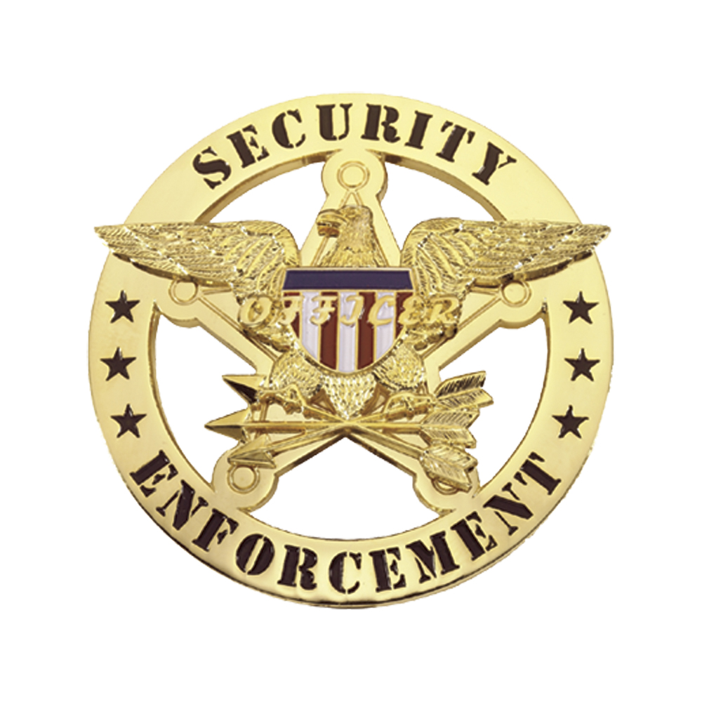 LawPro Security Enforcement Badge with Eagle